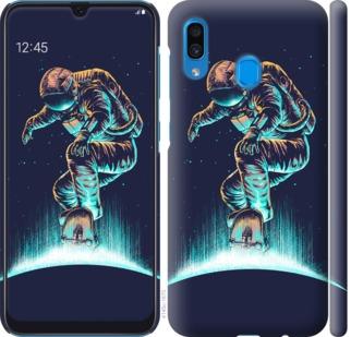 

Чехол на Samsung Galaxy A30 2019 A305F Космонавт на скейтборде