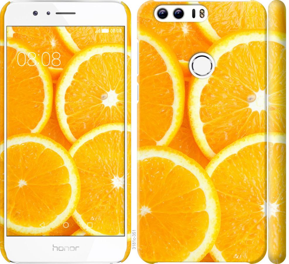 

Чохол на Huawei Honor 8 часточки апельсина