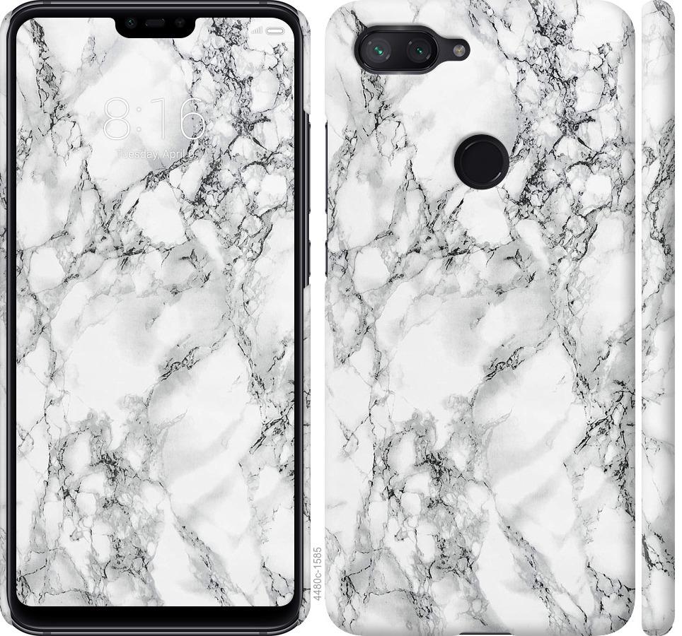 

Чохол на Xiaomi Mi 8 Lite мармур білий