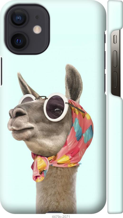 Чехол на iPhone 12 Mini Модная лама
