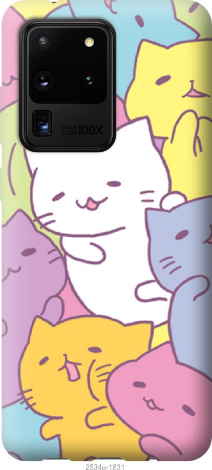 

Чехол на Samsung Galaxy Note 20 Ultra Котики