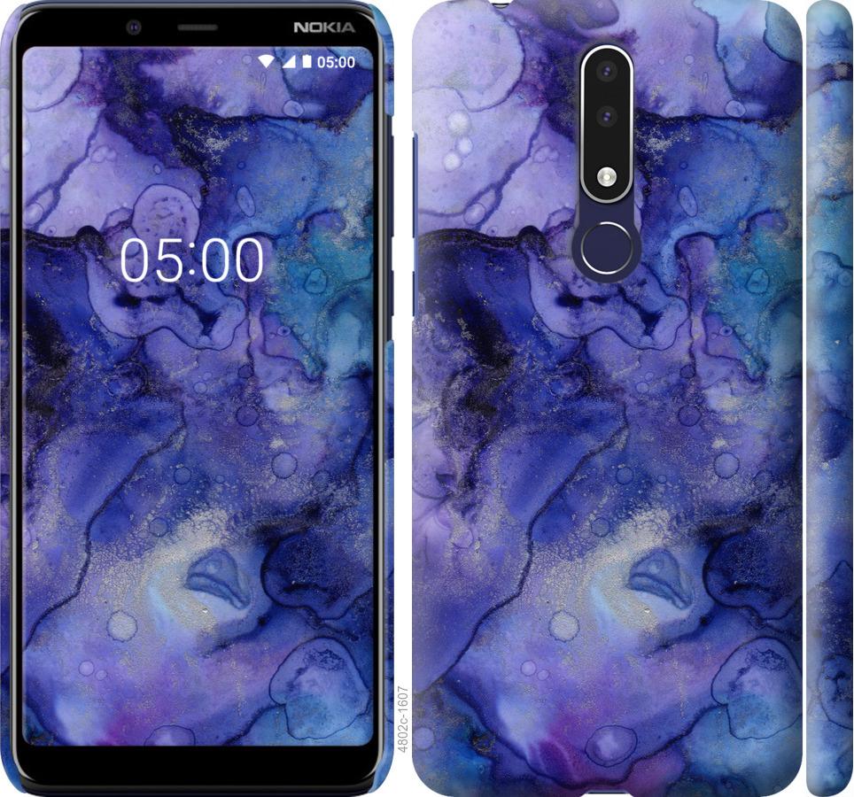 

Чехол на Nokia 3.1 Plus Мрамор 7