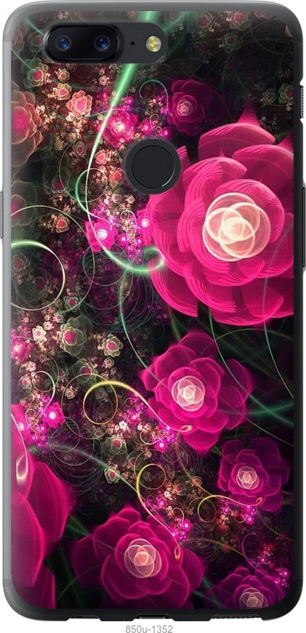

Чехол на OnePlus 5T Абстрактные цветы 3