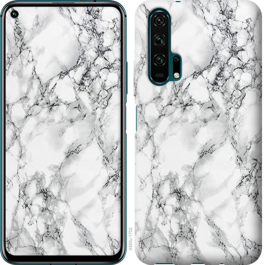 

Чохол на Huawei Honor 20 Pro мармур білий
