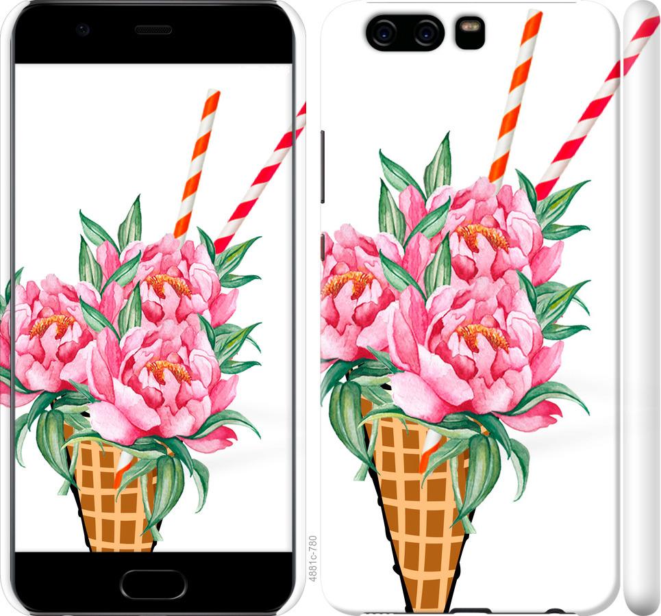 

Чохол на Huawei P10 Морозиво-піони