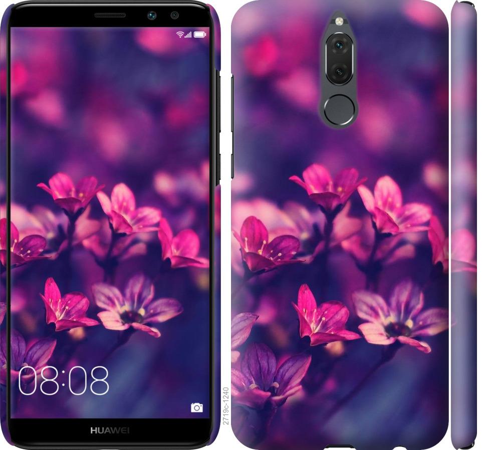 

Чохол на Huawei Mate 10 Lite Пурпурні квіти
