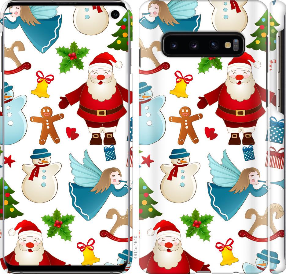 

Чехол на Samsung Galaxy S10 Новогодний 1