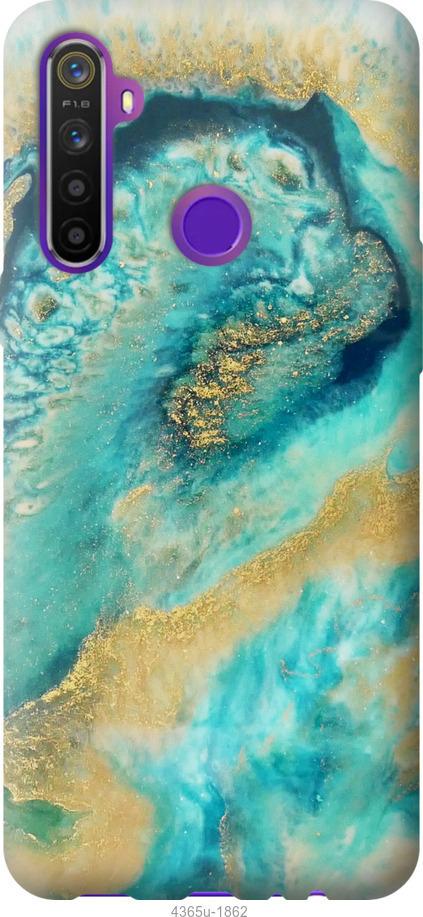 

Чохол на Realme 6i Green marble