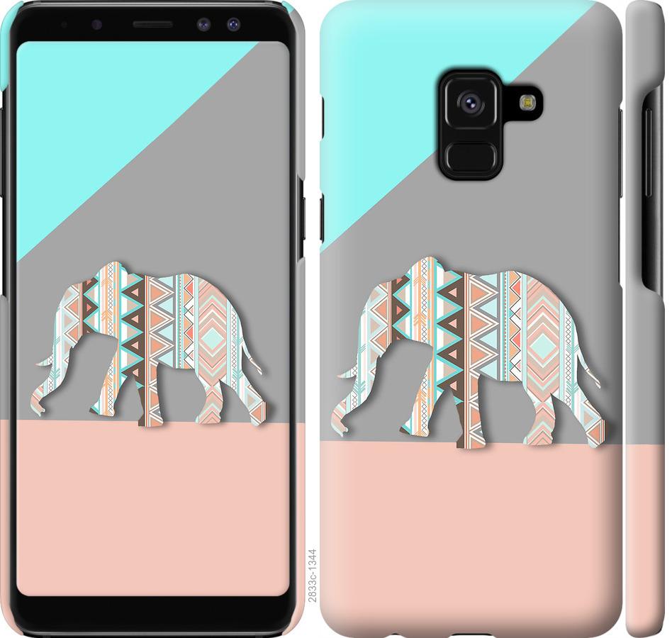 

Чохол на Samsung Galaxy A8 2018 A530F Візерунчастий слон