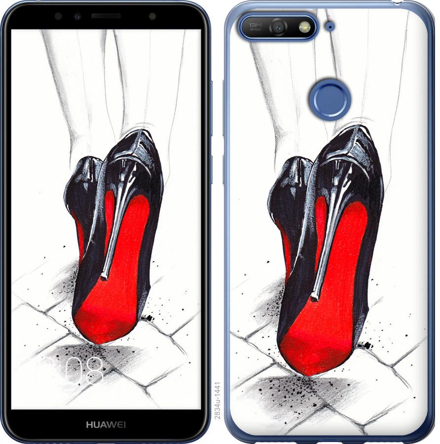 

Чохол на Huawei Y6 Prime 2018 Devil Wears Louboutin