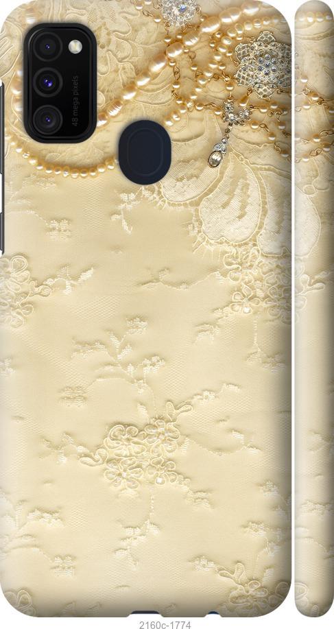 

Чехол на Samsung Galaxy M21 M215F Кружевной орнамент