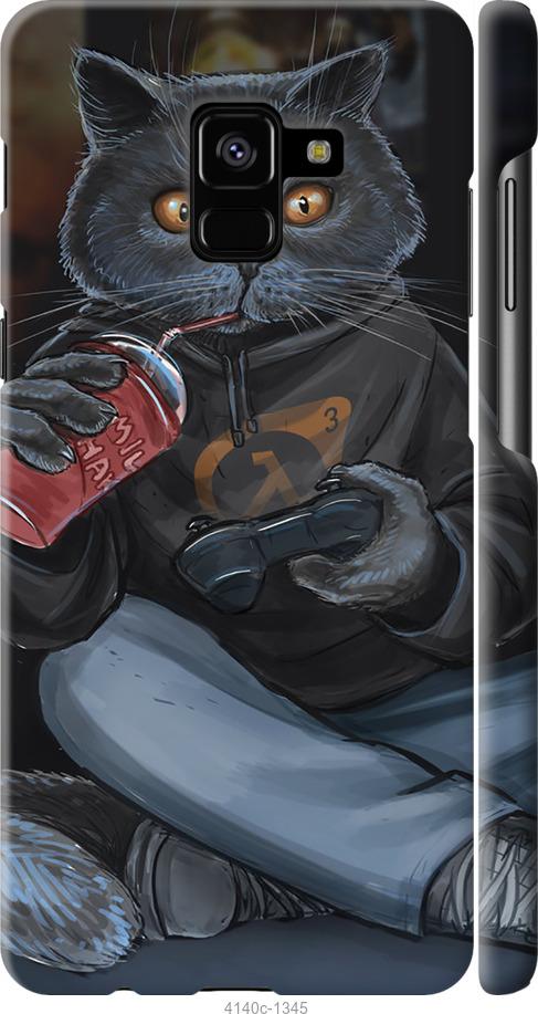 

Чехол на Samsung Galaxy A8 Plus 2018 A730F gamer cat