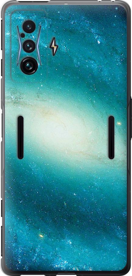 Чехол на Xiaomi Poco F4 GT Голубая галактика