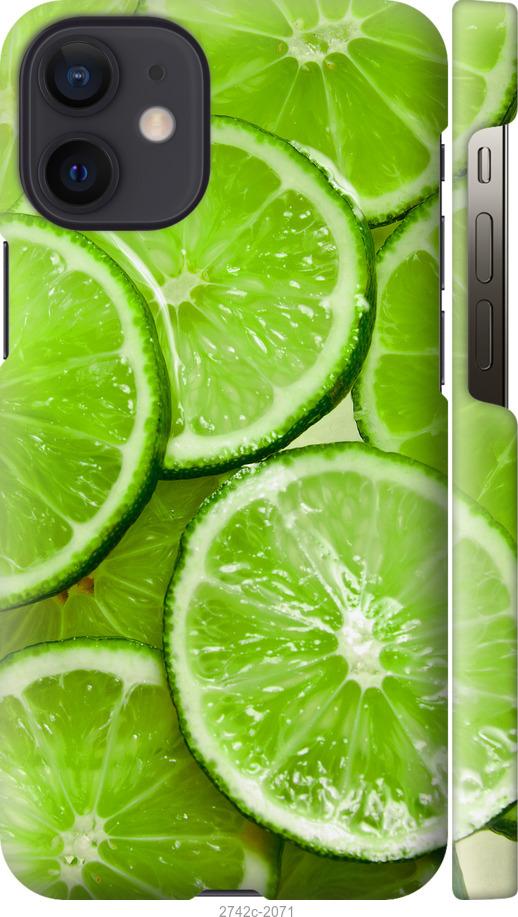 

Чохол на iPhone 12 Mini Лайм