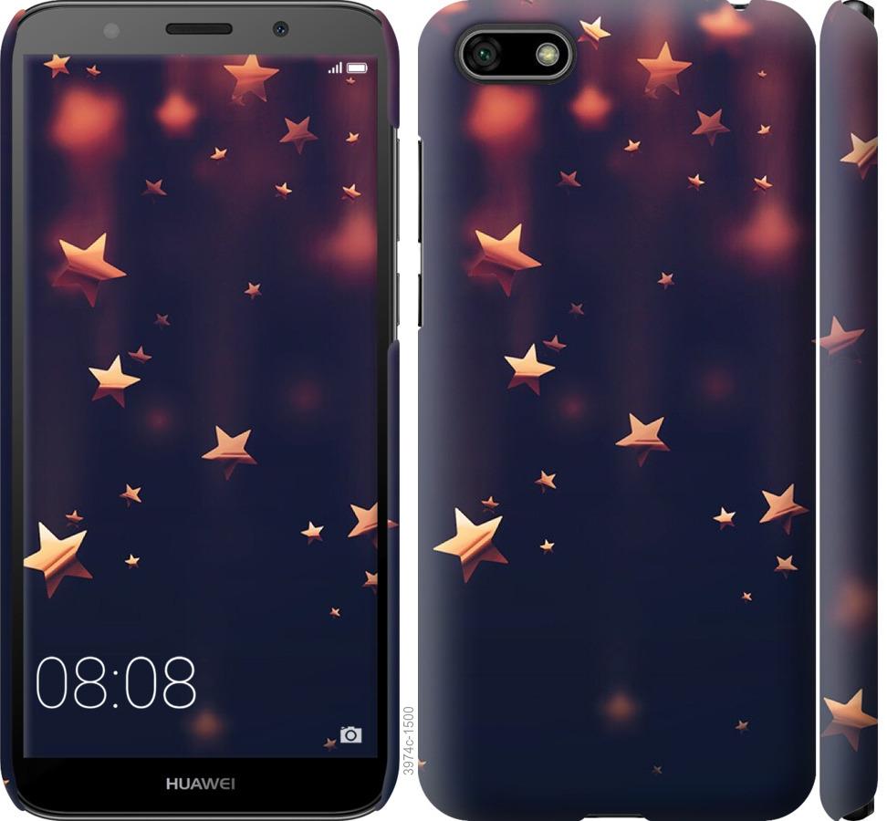 

Чехол на Huawei Y5 2018 Падающие звезды