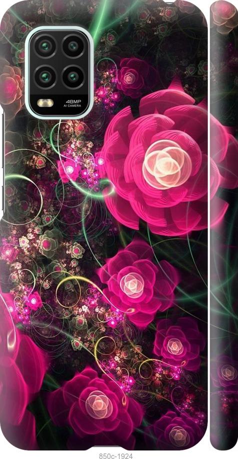 Чехол на Xiaomi Mi 10 Lite Абстрактные цветы 3