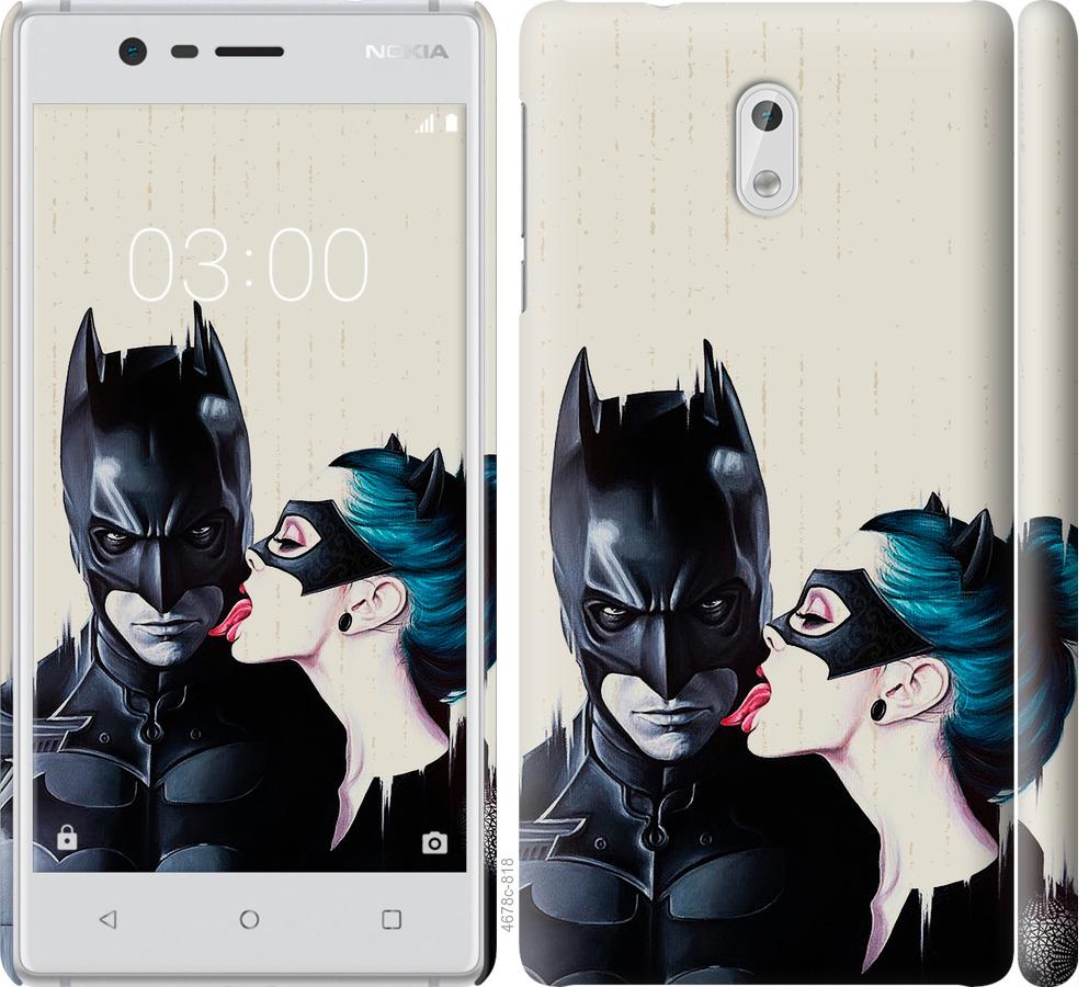 

Чехол на Nokia 3 Бэтмен