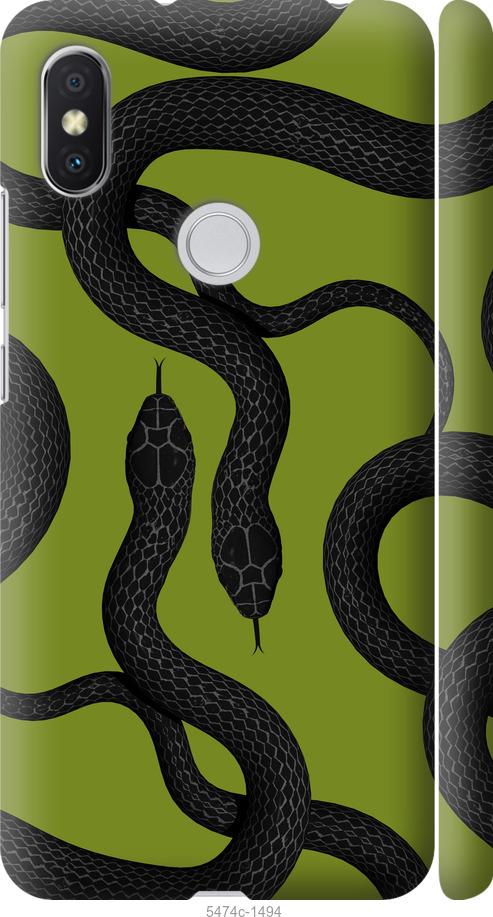

Чехол на Xiaomi Redmi S2 Змеи v2
