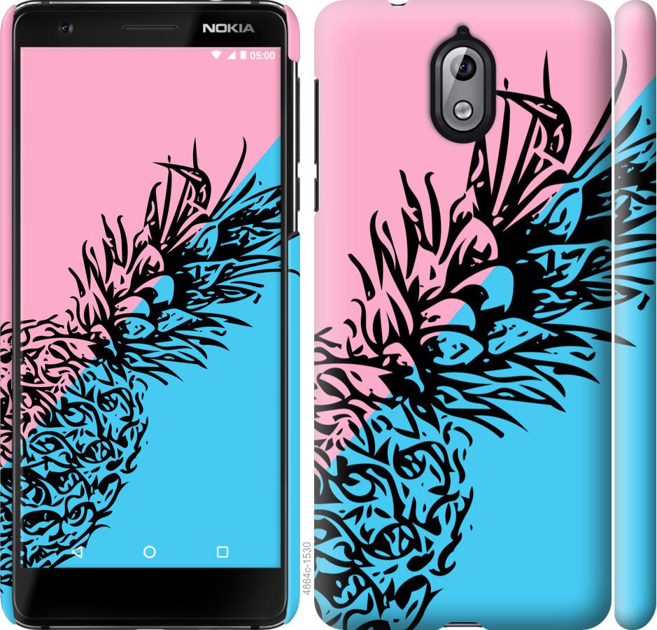 

Чехол на Nokia 3.1 Ананас 1