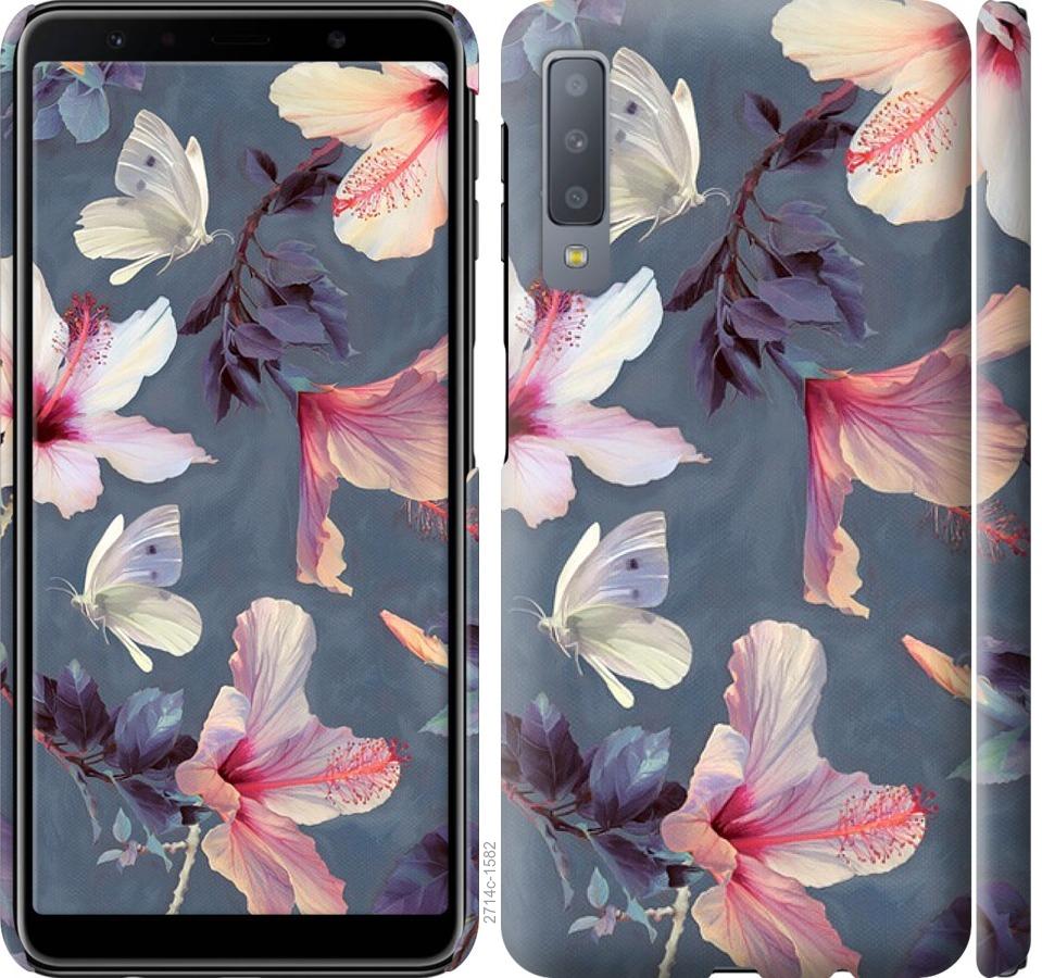

Чохол на Samsung Galaxy A7 (2018) A750F Намальовані квіти