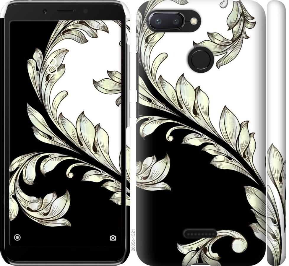 

Чехол на Xiaomi Redmi 6 White and black 1
