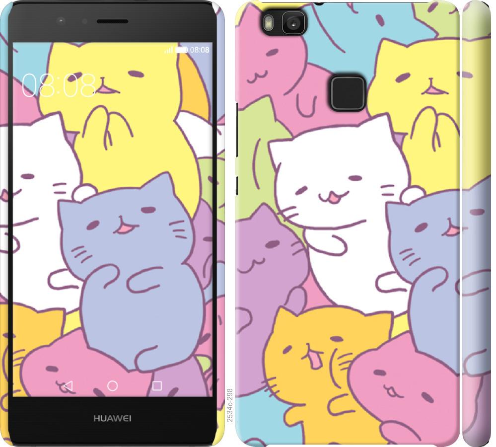 

Чехол на Huawei P9 Lite Котики