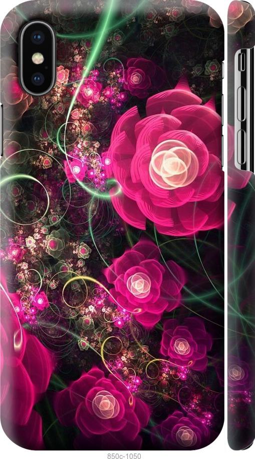 

Чохол на iPhone XS Абстрактні квіти 3