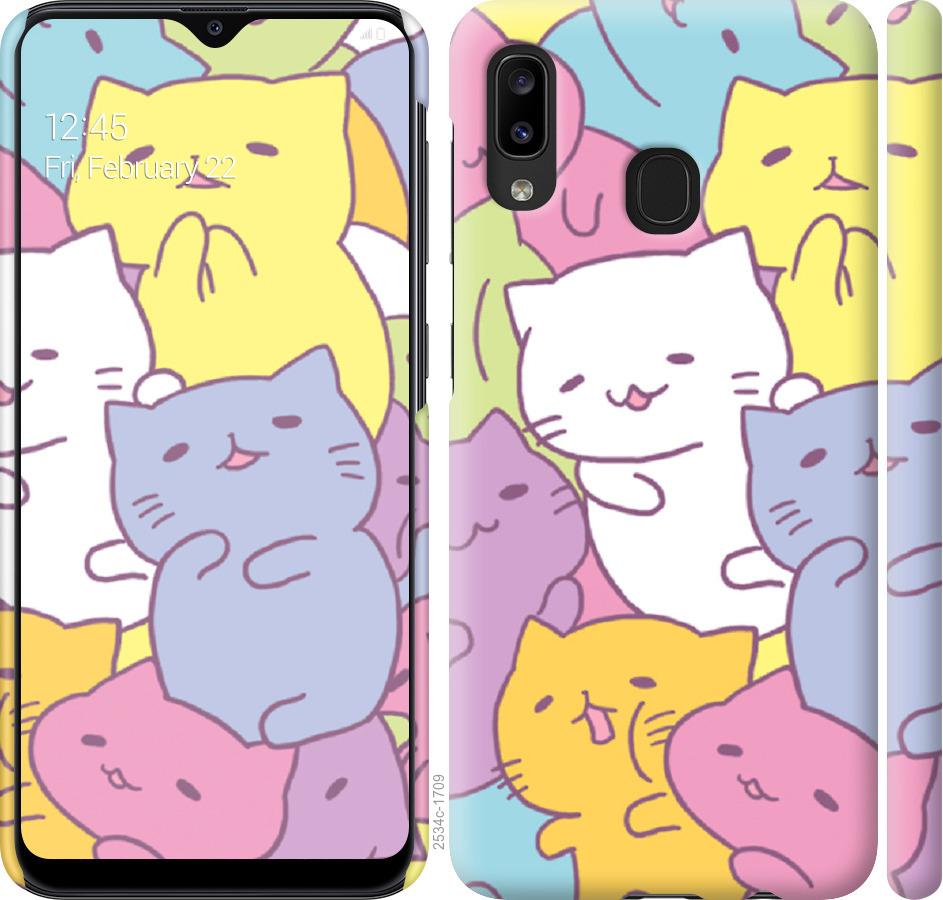 

Чехол на Samsung Galaxy A20e A202F Котики