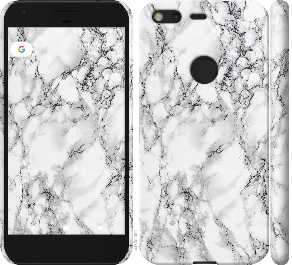 

Чохол на Google Pixel мармур білий
