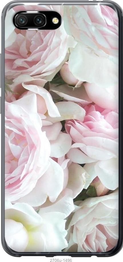 

Чехол на Huawei Honor 10 Пионы v2