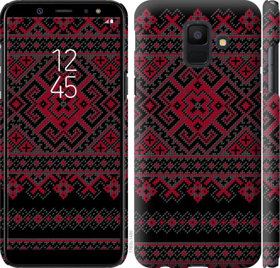 

Чохол на Samsung Galaxy A6 2018 Вишиванка 52