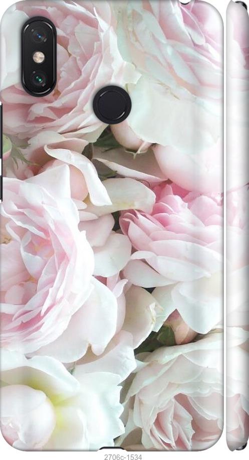 

Чехол на Xiaomi Mi Max 3 Пионы v2