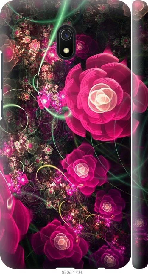 Чохол на Xiaomi Redmi 8A Абстрактні квіти 3