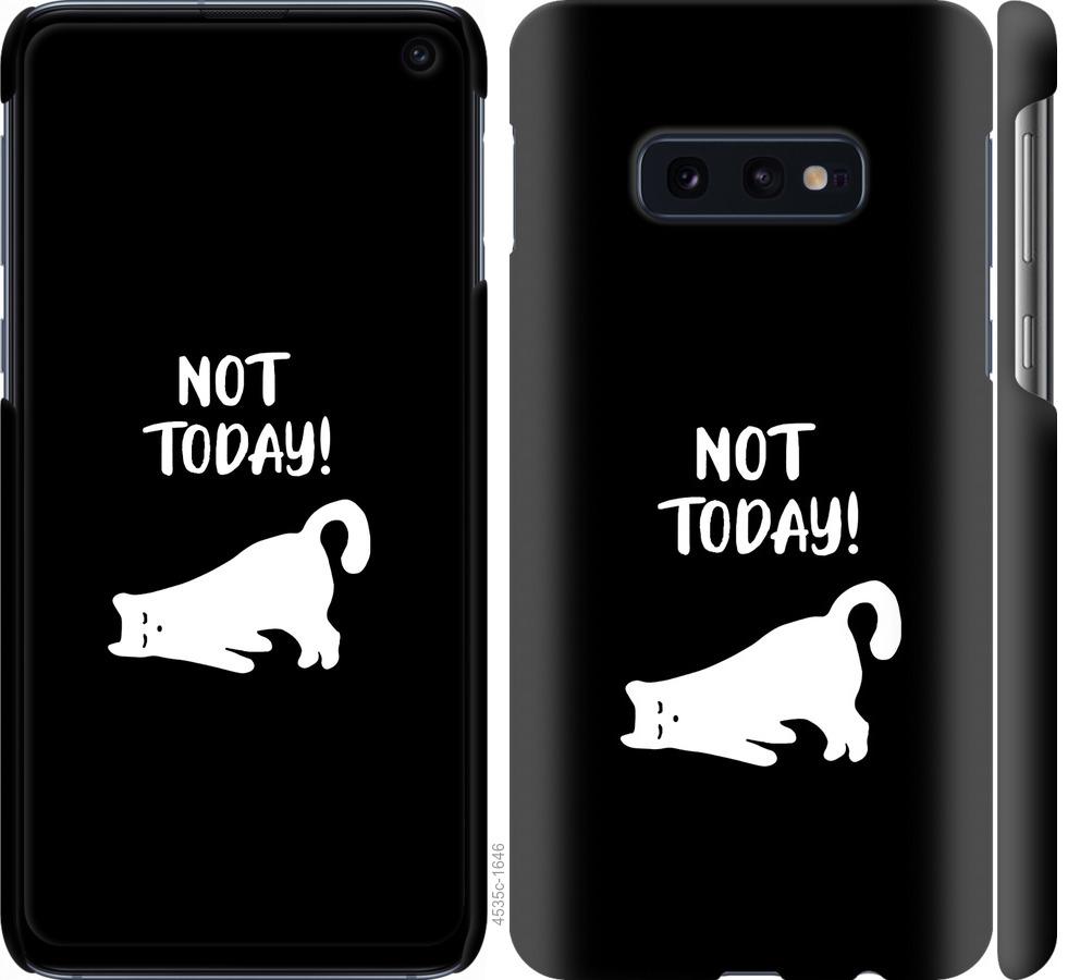 

Чохол на Samsung Galaxy S10e Втомлений кіт