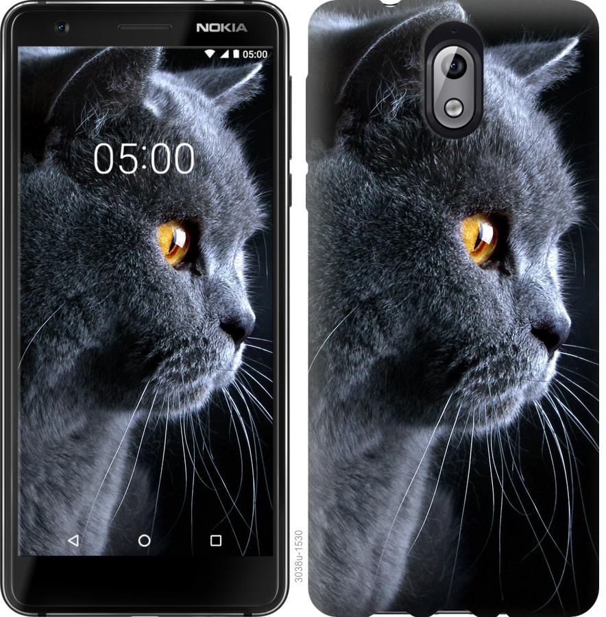 

Чохол на Nokia 3.1 Гарний кіт