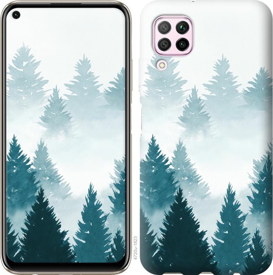 

Чохол на Huawei P40 Lite Акварельні Ялинки