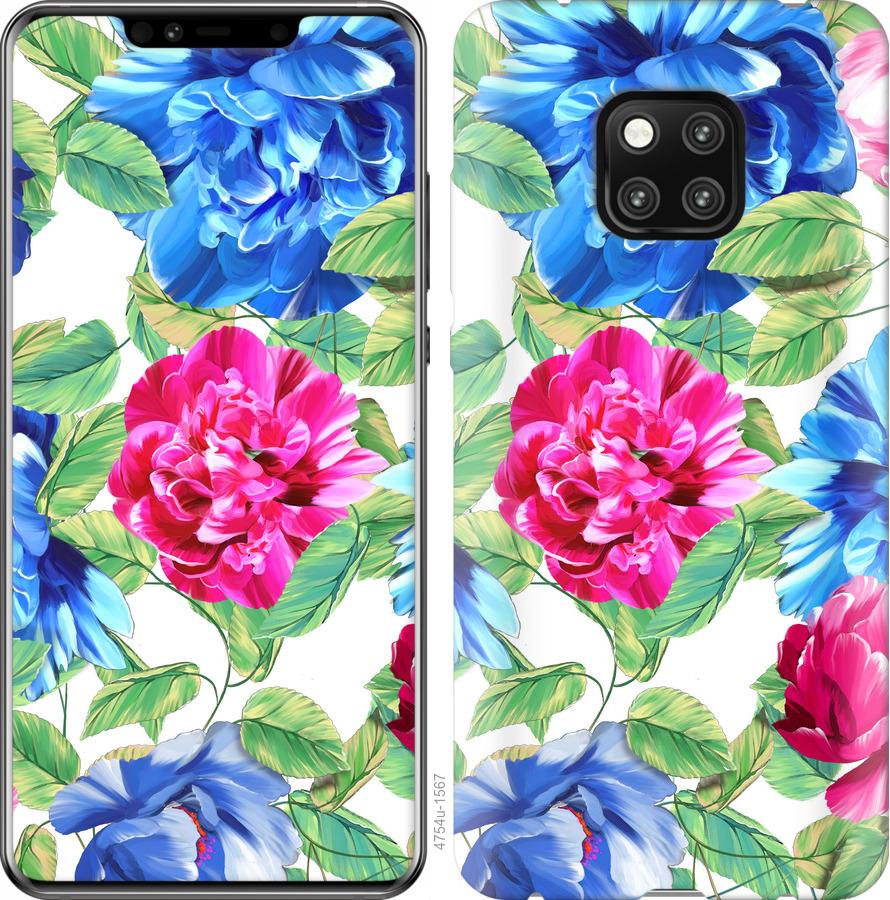 

Чохол на Huawei Mate 20 Pro квіти 21