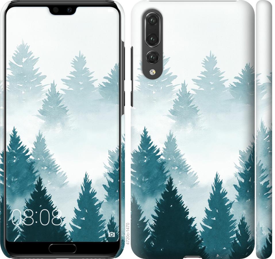 

Чохол на Huawei P20 Pro Акварельні Ялинки