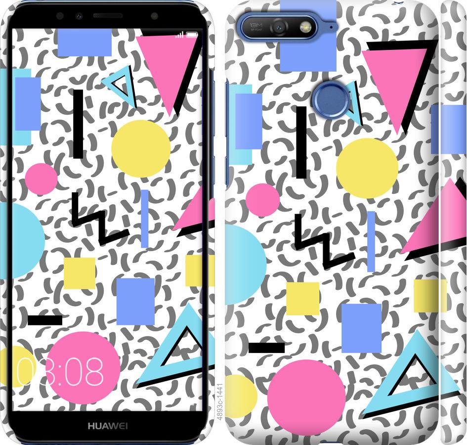 

Чохол на Huawei Y6 Prime 2018 Color shapes