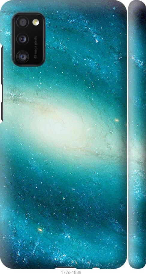 Чехол на Samsung Galaxy A41 A415F Голубая галактика