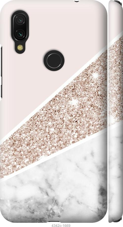 

Чехол на Xiaomi Redmi 7 Пастельный мрамор