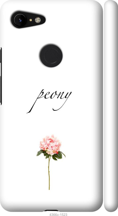 

Чехол на Google Pixel 3 XL Пион
