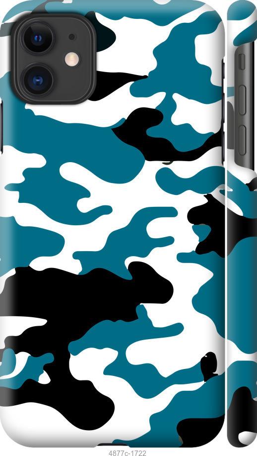 

Чохол на iPhone 12 Mini Камуфляж прозорий фон