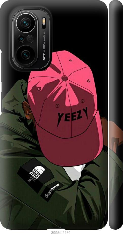 

Чехол на Xiaomi Poco F3 logo de yeezy