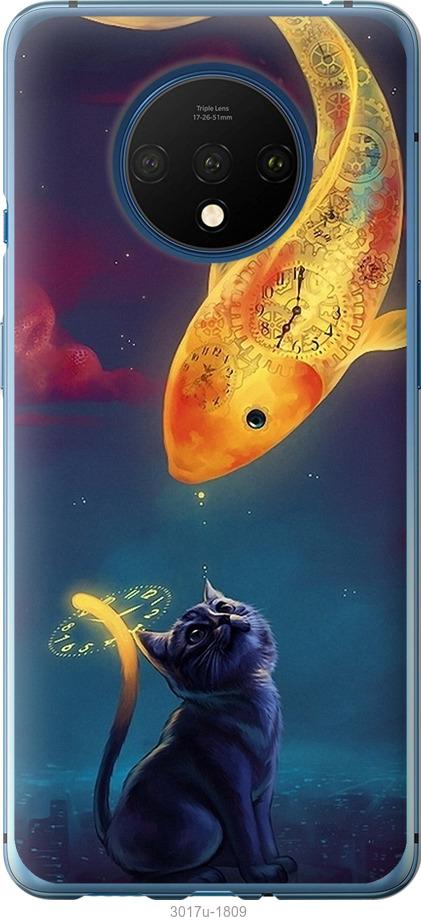 

Чехол на OnePlus 7T Кошкин сон