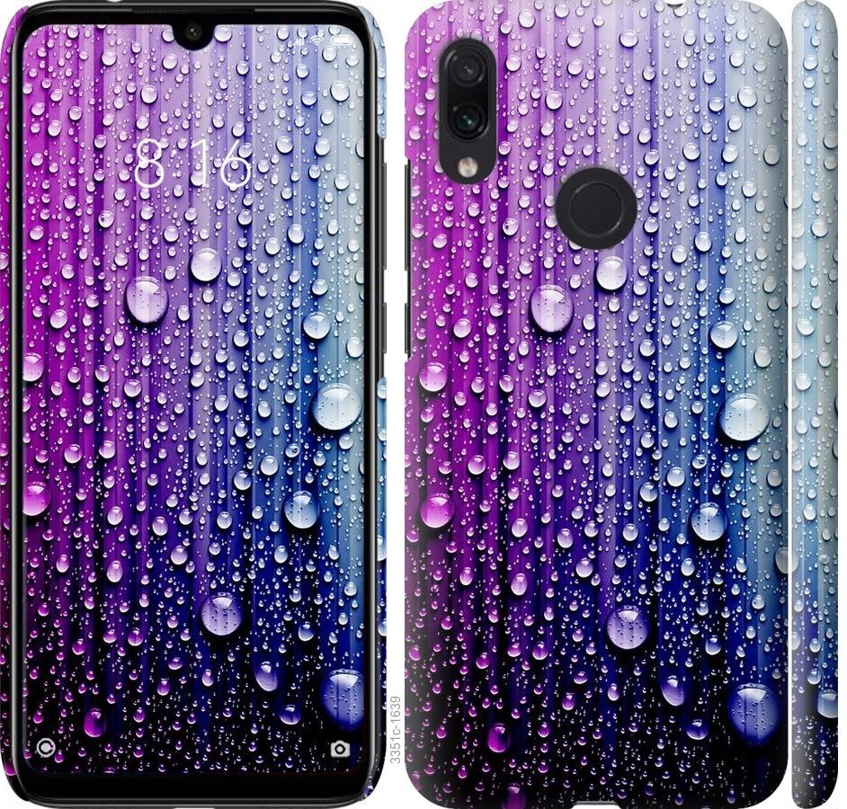 

Чехол на Xiaomi Redmi Note 7 Капли воды