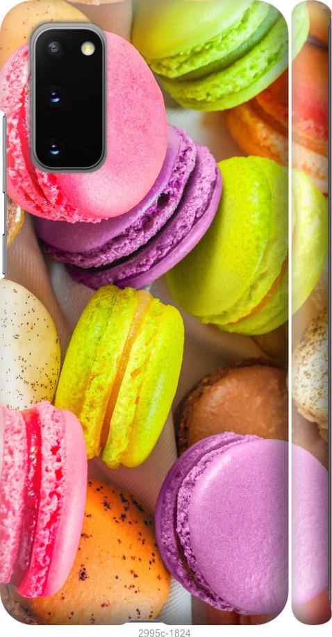 

Чехол на Samsung Galaxy S20 Макаруны