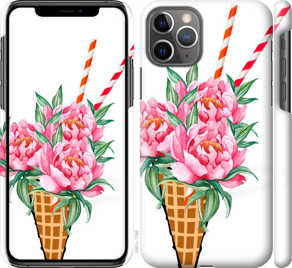 

Чохол на iPhone 11 Pro Морозиво-піони