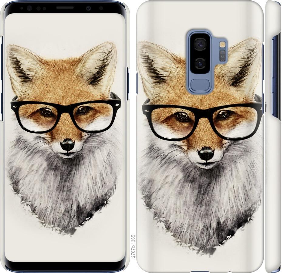 

Чехол на Samsung Galaxy S9 Plus Лис в очках