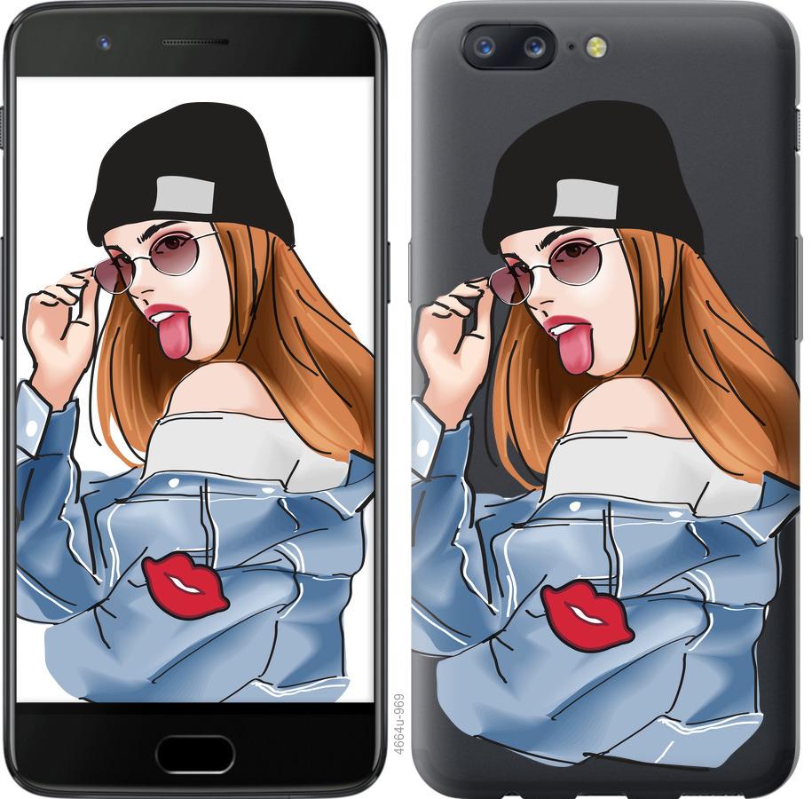 

Чохол на OnePlus 5 Дівчина v3